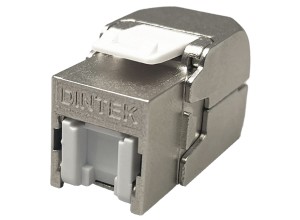 PowerMAX Vertical Cat.6 Shielded Shuttered Toolless Jack