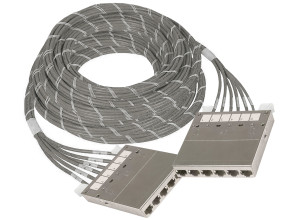 DINTEK 50mtr Cat.6A S/FTP Cassette Pre-terminated Cable