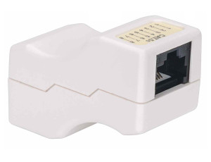 DINTEK Cat 5e RJ45 UTP Staggered Inline Coupler
