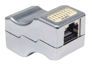 DINTEK Cat 5e RJ45 FTP Staggered Inline Coupler