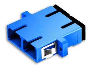 OS2 Duplex SC (UPC) Adapter - Unshuttered With Flange