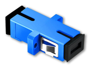 OS2 Simplex SC UPC Adapter - Unshuttered With Flange