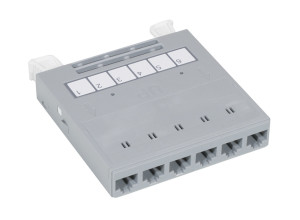ezi-PANEL Cat.6 RJ45 Unshielded Cassette - Component Level