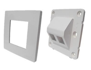 2 Port UK Style Angled Designer CurvaPlate