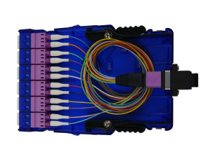 MPO - LC Fiber Cassette - 12C OM4 (UPC) - With Cable