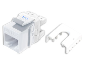 PowerMAX Cat.6 F-Type Vertical ezi-JACK