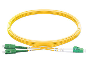 Light-LINKS SC/LC Duplex OS2 Patch Cords - APC