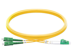 Light-LINKS SC/LC Duplex OS2 Patch Cords - APC