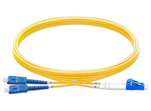 Light-LINKS SC/LC Duplex OS2 Patch Cords - UPC